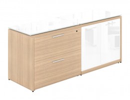 Combo Lateral File Storage Cabinet Credenza - Potenza