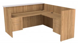 L Shaped Reception Desk - Maverick