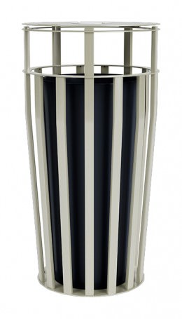 Outdoor Garbage Can with Lid - Cortina