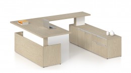 U Shaped Standing Desk - Nex