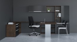 U Shaped Executive Desk with Storage - Nex