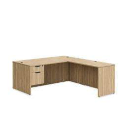 L Shaped Office Desk - PL Laminate