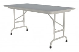 Height Adjustable Folding Table - Deluxe High-Pressure