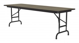 Height Adjustable Folding Utility Table - Deluxe High-Pressure