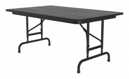 Folding Table with Adjustable Legs - Deluxe High-Pressure