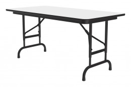 Height Adjustable Folding Table - Deluxe High-Pressure