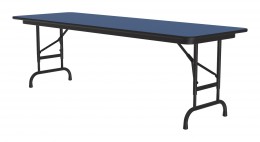 Height Adjustable Folding Utility Table - Deluxe High-Pressure