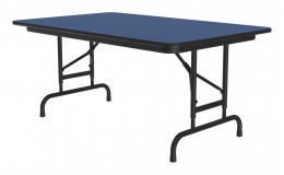 Folding Table with Adjustable Legs - Deluxe High-Pressure