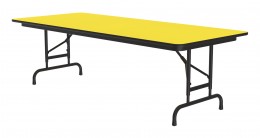 Folding Table with Adjustable Height Legs