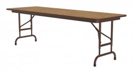 Folding Height Adjustable Table - Commercial Laminate