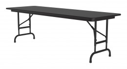 Folding Height Adjustable Table - Commercial Laminate