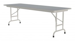 Adjustable Height Folding Table - Commercial Laminate