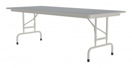 Folding Table with Adjustable Legs - Commercial Laminate