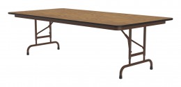 Adjustable Height Folding Table