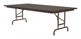 Folding Table with Adjustable Height Legs