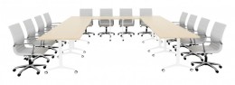 U Shaped Conference Table - Attivo