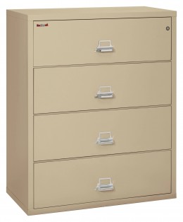 4 Drawer Lateral Fireproof File Cabinet - 45" Wide - Classic