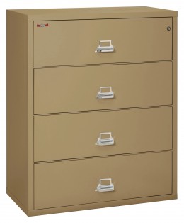 4 Drawer Lateral Fireproof File Cabinet  - 45" Wide - Classic