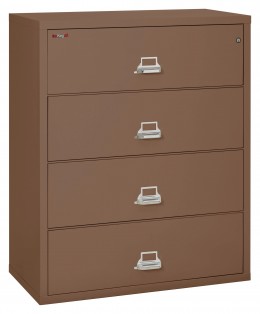 4 Drawer Lateral Fireproof File Cabinet - 45" Wide - Classic