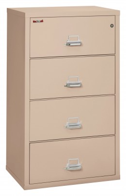 4 Drawer Lateral Fireproof File Cabinet - 32