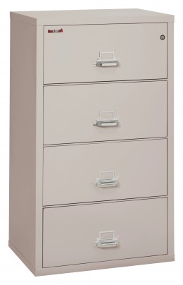 4 Drawer Lateral Fireproof File Cabinet - 32" Wide - Classic