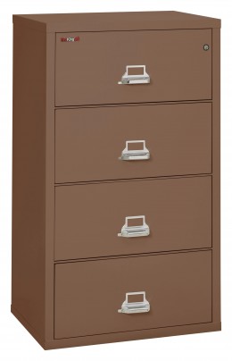 4 Drawer Lateral Fireproof File Cabinet - 32" Wide - Classic