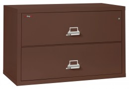 2 Drawer Lateral Fireproof File Cabinet - 45" Wide - Classic