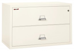 2 Drawer Lateral Fireproof File Cabinet - 45" Wide - Classic