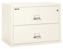 2 Drawer Lateral Fireproof File Cabinet - 38" Wide - Classic