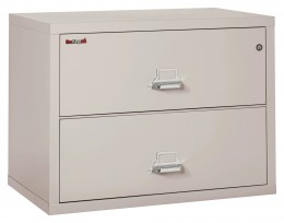 2 Drawer Lateral Fireproof File Cabinet - 38" Wide - Classic