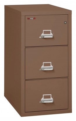 3 Drawer Vertical Fireproof File Cabinet - 32" Wide - Classic