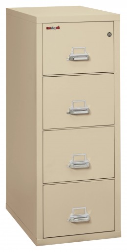 4 Drawer Vertical Fireproof File Cabinet - 18