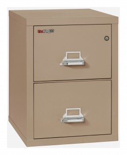 2 Drawer Fireproof File Cabinet - Legal Size - FireKing 25