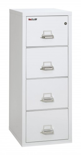 4 Drawer Fireproof File Cabinet - Letter Size - FireKing 25