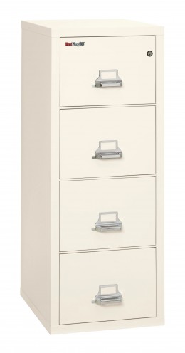 4 Drawer Fireproof File Cabinet - Letter Size - FireKing 25