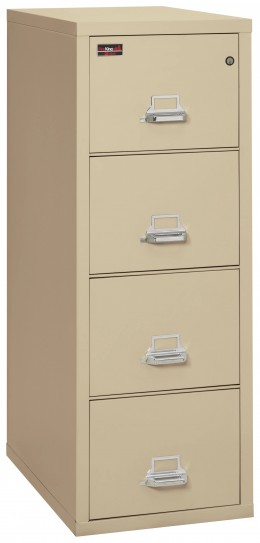 4 Drawer Fireproof File Cabinet - Letter Size