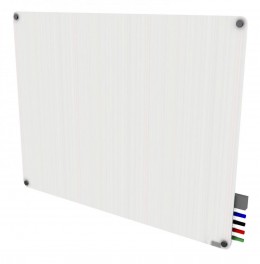 Magnetic Glass Dry Erase Whiteboard - 48" x 36" - Harmony