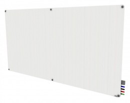 Magnetic Glass Dry Erase Whiteboard - 96" x 48" - Harmony