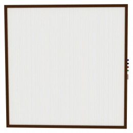 Magnetic Whiteboard with Wood Frame - Impression