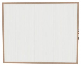 Magnetic Whiteboard with Wood Frame - Impression