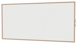 Magnetic Whiteboard with Wood Frame - Impression