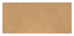 Cork Bulletin Board with Wood Frame - 120" x 48" - WK