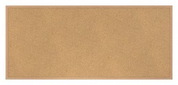 Cork Bulletin Board with Wood Frame - 144" x 48" - WK