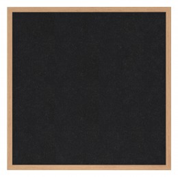 Rubber Bulletin Board with Wood Frame - 48" x 48" - WTR