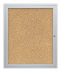 Enclosed Bulletin Board - 24" x 36" - PA1