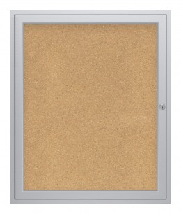 Enclosed Bulletin Board - 36" x 36" - PA1