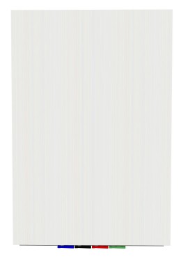 Magnetic Glass Dry Erase Whiteboard - 48" x 72" - Aria