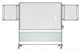 Rolling Whiteboard for Classroom - 132" x 76" - Nexus