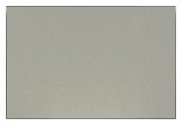 Fabric Bulletin Board with Silver Frame - 72" x 36" - Border