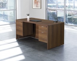 Rectangular Desk with Drawers - Napa